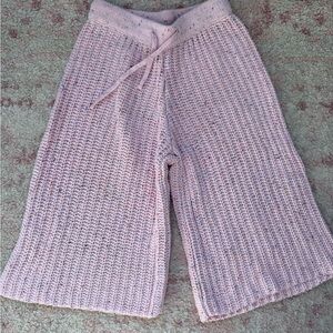 Millk Soft Pink Knit Culottes